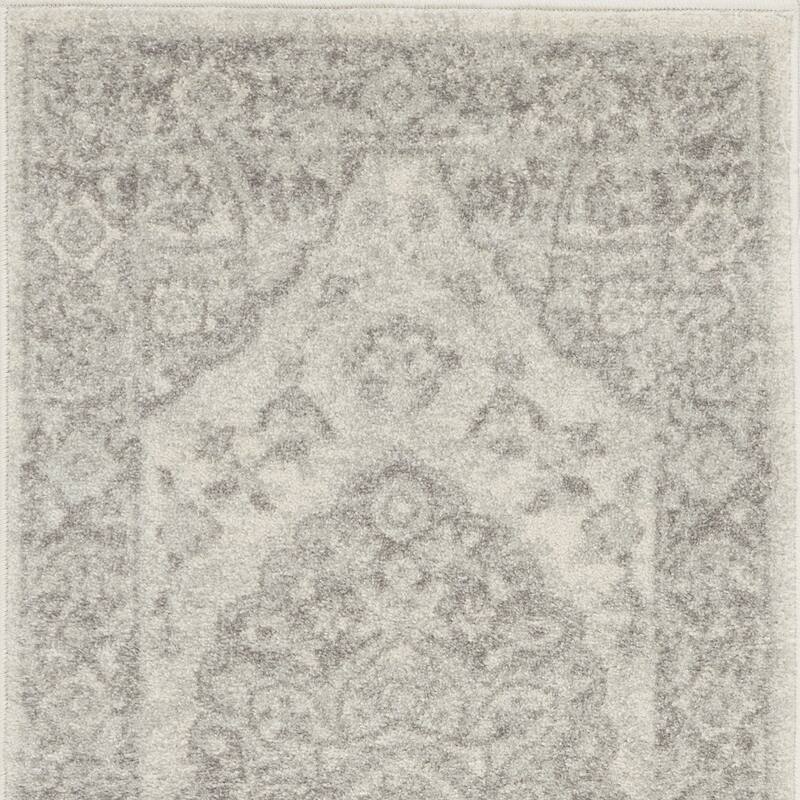 HomeRootsFloral Medallion Transitional Rectangle Area Rug - 48' X '24' X '0.5