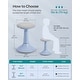 preview thumbnail 13 of 25, Kids Wobble Chair for Active Sitting - Enhances Focus and Classroom Engagement