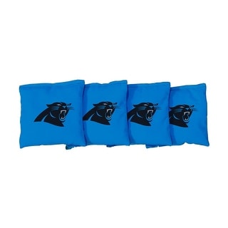 Carolina Panthers NFL Football Blue Cornhole Bags