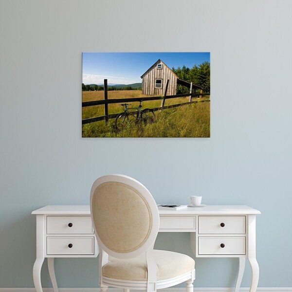 Easy Art Prints Jerry & Marcy Monkman's 'Birch Hill In New Durham' Premium Canvas Art