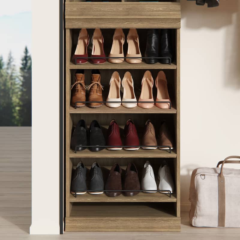 ClosetMaid Modular Storage 12-Pair Shoe Shelf Unit
