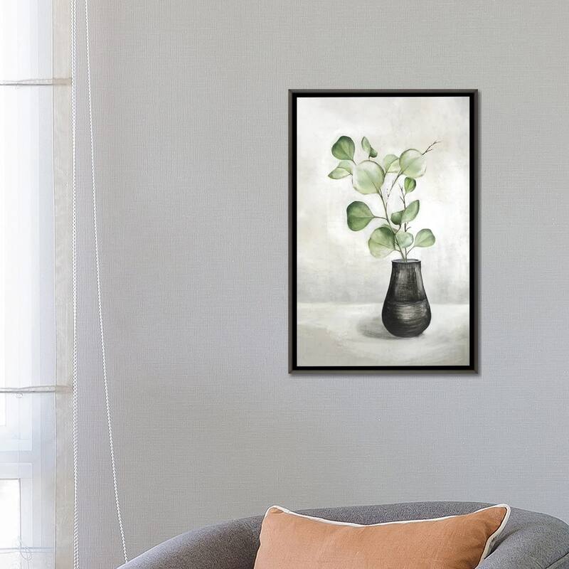 iCanvas "Quiet Zen I" by Eva Watts Framed
