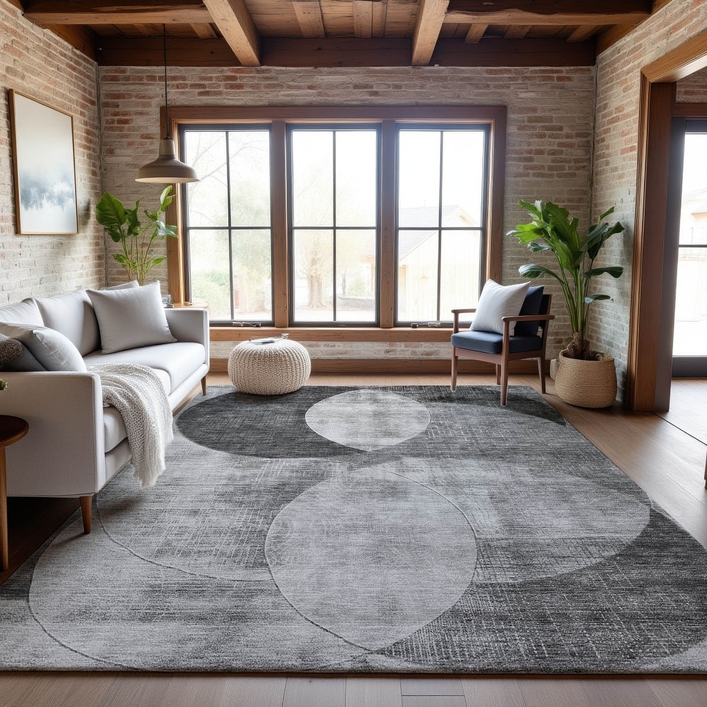 Premium Washable Super Soft Modern Geo Mayfield Rug