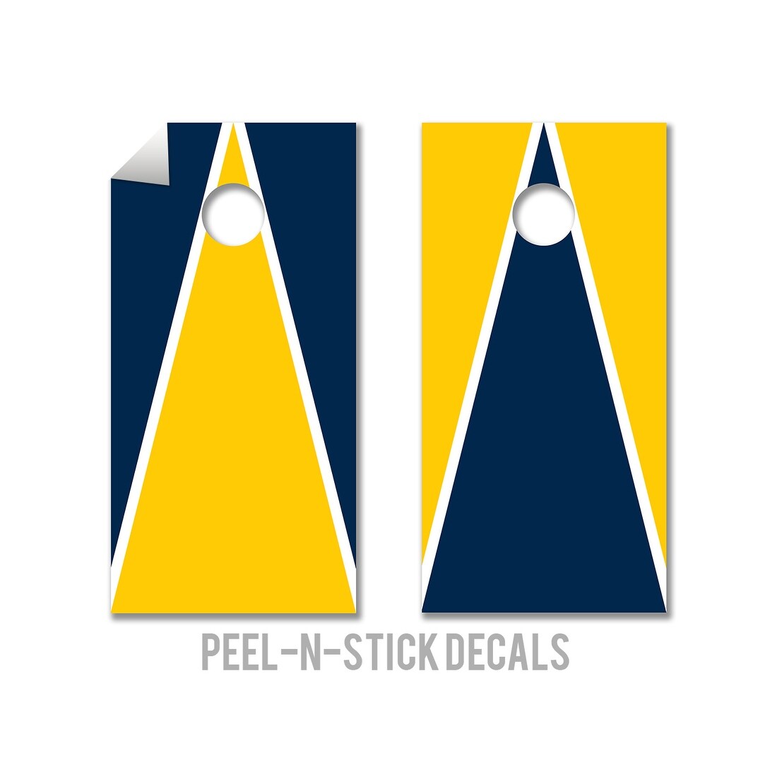 Shop Michigan Wolverines Cornhole Board Decals Overstock 13255810