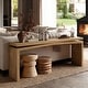 preview thumbnail 14 of 38, GDFStudio - Alex Farmhouse 65" Wooden Console Table for Entryway