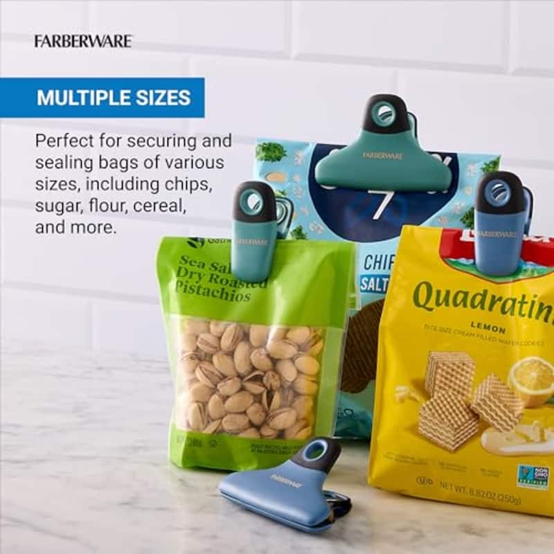 Farberware Pro 4 Piece Bag Clip Set