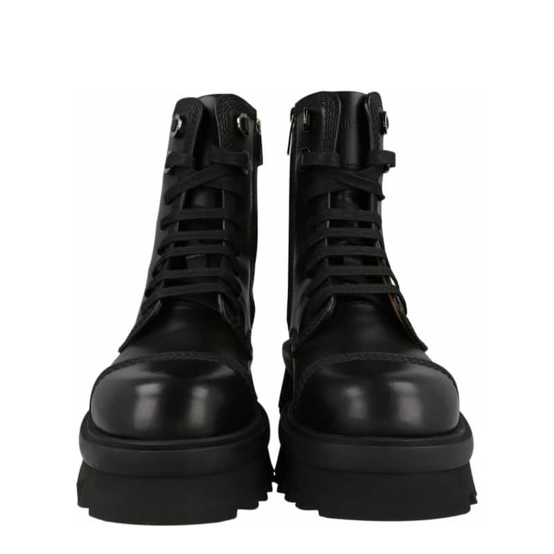 Ferragamo Faraway Demi Combat Boots