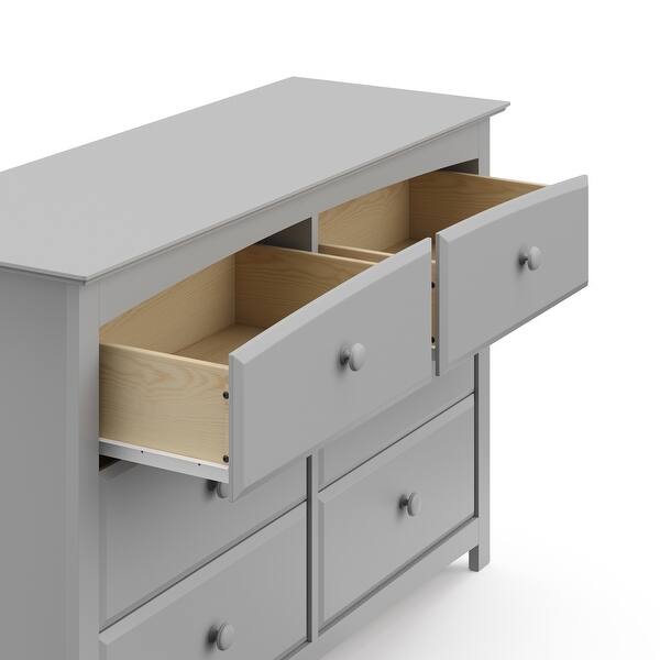 Storkcraft Kenton 6 Drawer Dresser Classic Style With 6 Spacious Drawers For Convenient Storage Easy To Assemble Overstock 25673136