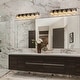 preview thumbnail 106 of 115, Mid-Century Modern Dimmable Bathroom Vanity Light Crystal Glass Wall Sconce