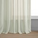 preview thumbnail 8 of 8, Exclusive Fabrics Aruba Striped Linen Sheer Curtain (1 Panel)
