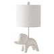 preview thumbnail 17 of 33, SAFAVIEH Kids Lighting 20" Ellie Elephant Lamp - 11.5"x10"x20"