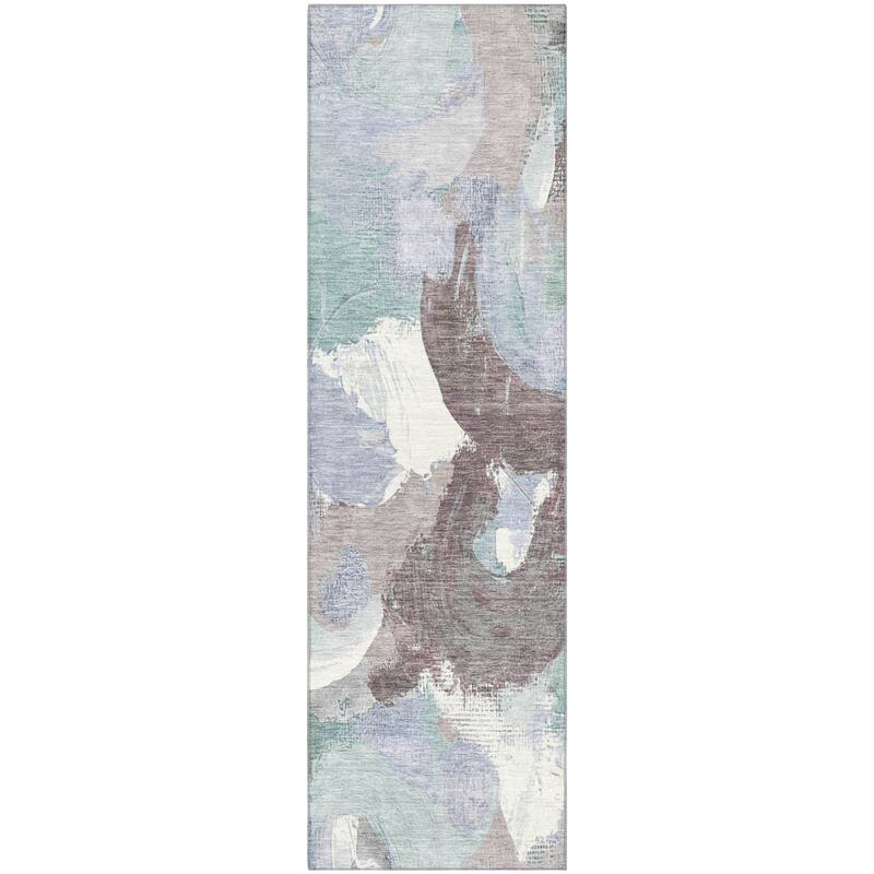 Premium Washable Super Soft Abstract Contemporary Mayfield Rug