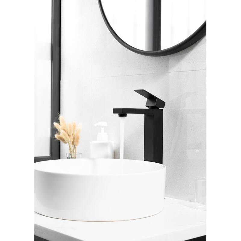 Indigo Home Single Hole Single Handle Bathroom Faucet