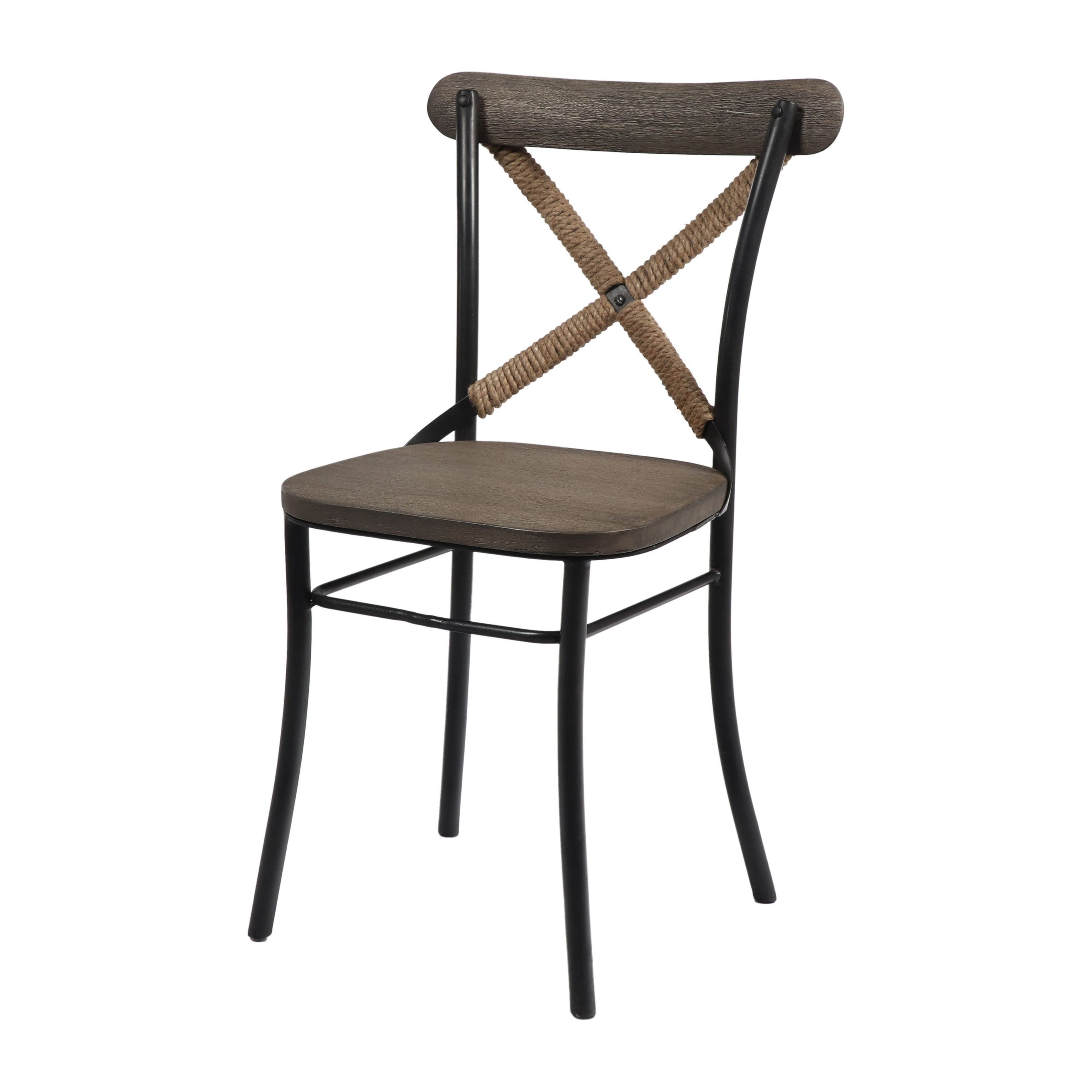 Metal cross back chairs shop