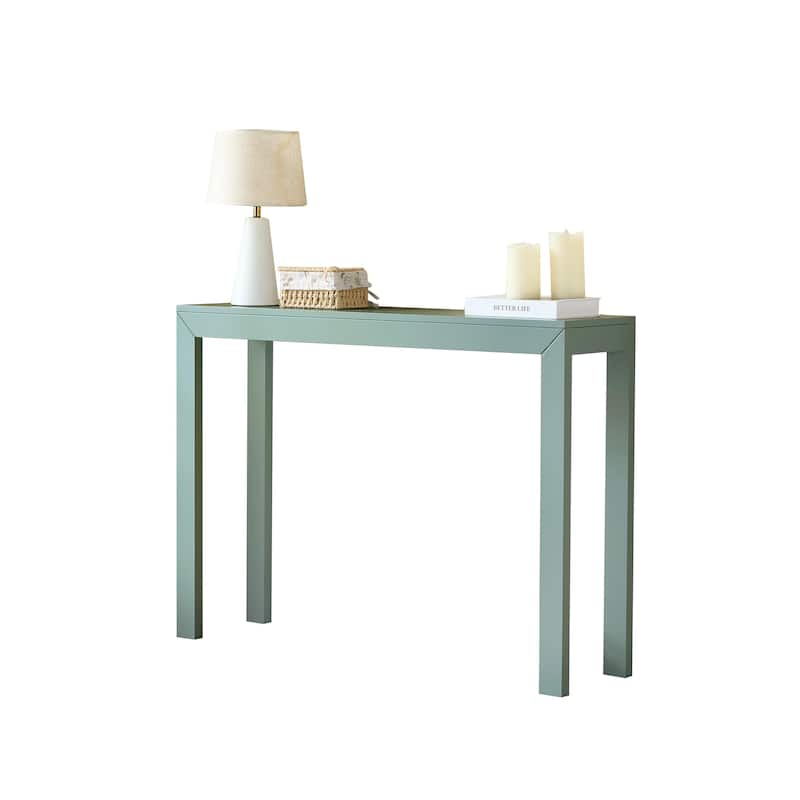 Russell Collection Modern Wood Rectangle Console Table