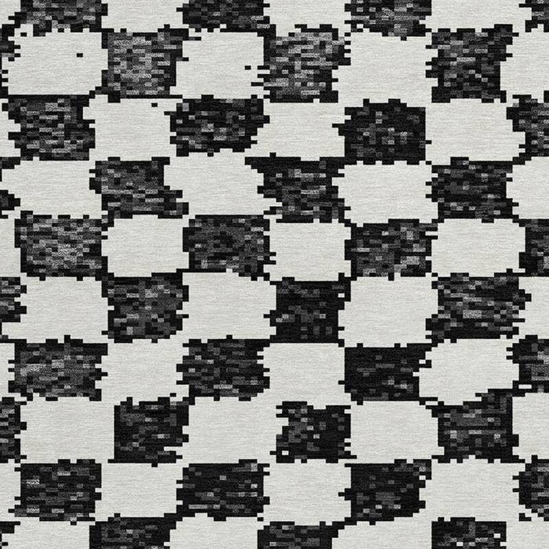 HomeRoots Geometric Transitional Rectangle Outdoor Rug
