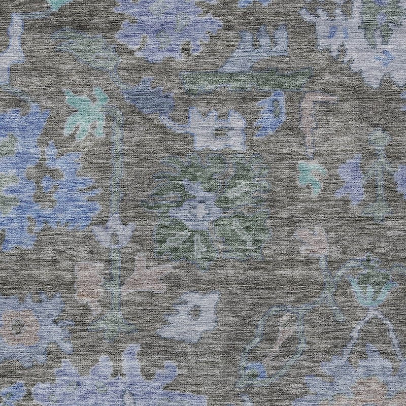 HomeRoots Floral Traditional Rectangle Outdoor Rug