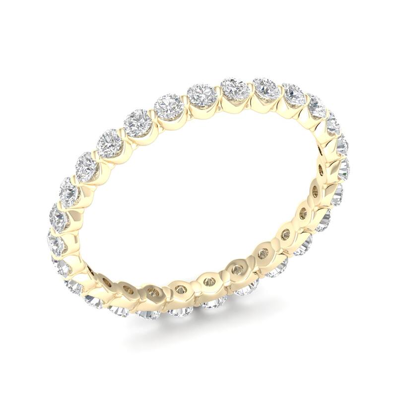 3/4ct TDW Diamond Eternity Wedding Band in 14K Gold for Women