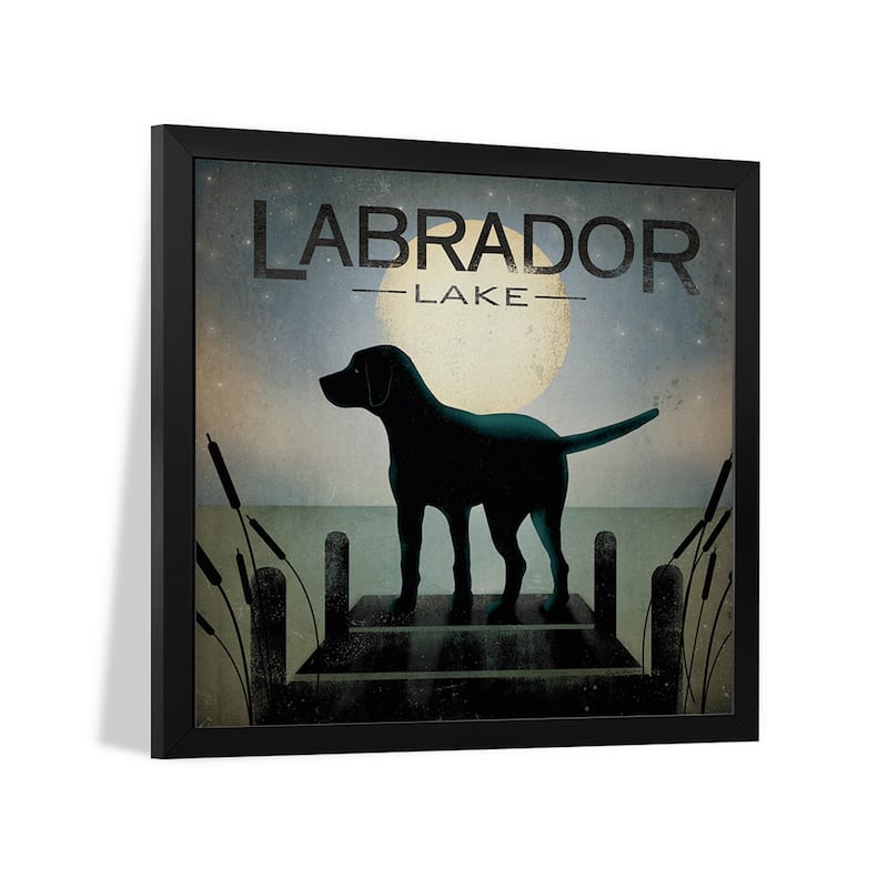 Labrador Lake Premium Framed Poster by Ryan Fowler