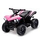 preview thumbnail 6 of 24, Kids Electric ATV, 6V Ride on Toy Car with Music Pink