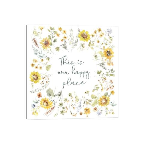 iCanvas "Sunflowers Forever XI" by Lisa Audit Canvas Print