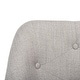 preview thumbnail 5 of 6, SAFAVIEH Evelynn Tufted Chrome Leg Swivel Adjustable Office Chair - 24" x 21.6" x 34.5"