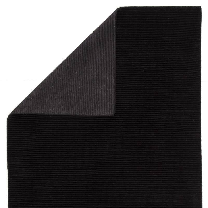 Phase Handmade Solid Color Textured Wool/ Viscose Area Rug