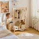 Wooden Kids Clothing Rack, Baby Garment Rack, Kids Dress Up Rack - Bed ...