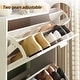 preview thumbnail 7 of 22, Timechee Mirrored Flip Drawer Shoe Cabinet Storage Cabinet Organizer