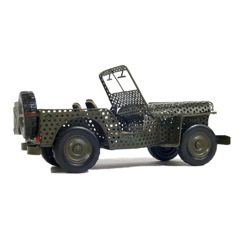 c1945 Willys CJ-2A Overland Jeep Sculpture