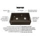 preview thumbnail 34 of 52, Karran Farmhouse/Apron-Front Quartz Double Bowl Kitchen Sink
