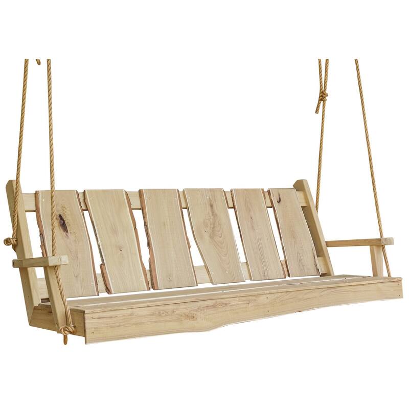 Live Edge Locust Wood Timberland Swing