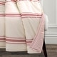 preview thumbnail 5 of 17, Lush Decor Farmhouse Stripe Throw
