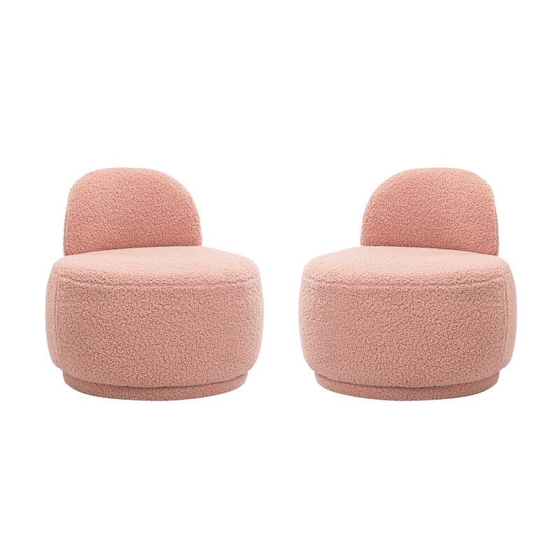 Flores Side Chair with Tight Back Set of 2