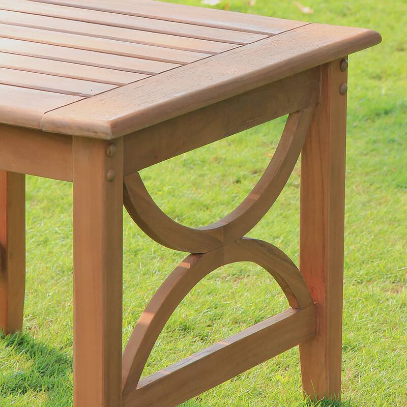Cambridge Casual Lowell 3-Piece Teak Patio Chat Set