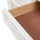 preview thumbnail 7 of 8, Magnolia Manor Antique White Mirrored Hutch & Buffet