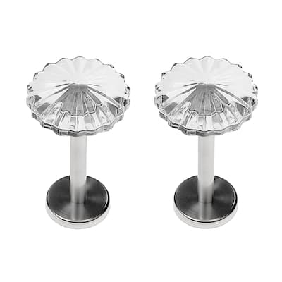 IH Casa Decor Metal Curtain Holdback Set Radial Nickel