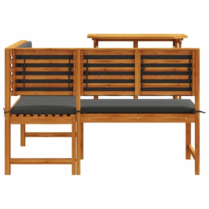 vidaXL Garden Bench Set Brown solid acacia wood - 20 x 35 x 30