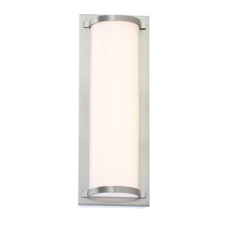 SAFAVIEH Lighting Luka Vanity Bar Bathroom Sconce - 12"x4.3"x3"