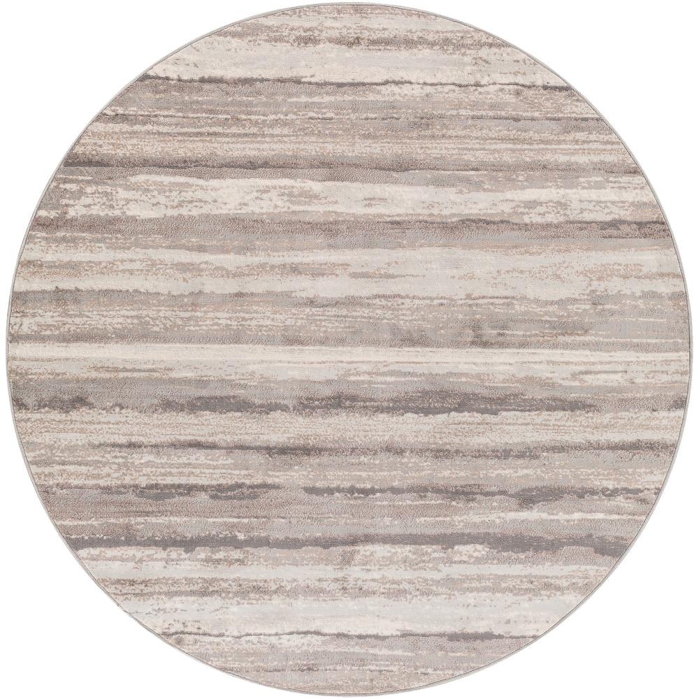 Livabliss Ajax Modern Striped Area Rug