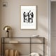 preview thumbnail 22 of 60, Bebop II Black Art Canvas Print by Art Remedy