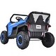 preview thumbnail 54 of 93, 24V 4WD Kids Electric UTV Ride-On Car, Dual Seat with Remote Control, Easy-Drag System, Soft Brake & Spring Suspension