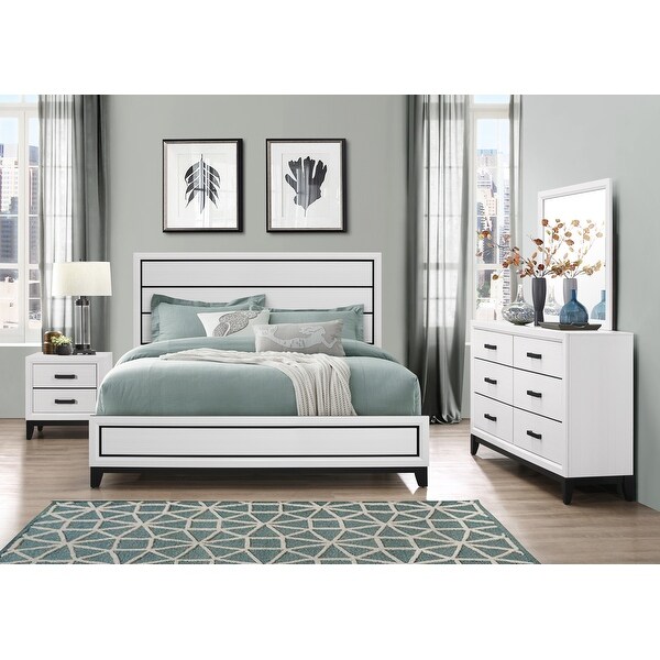 global furniture kate white nightstand