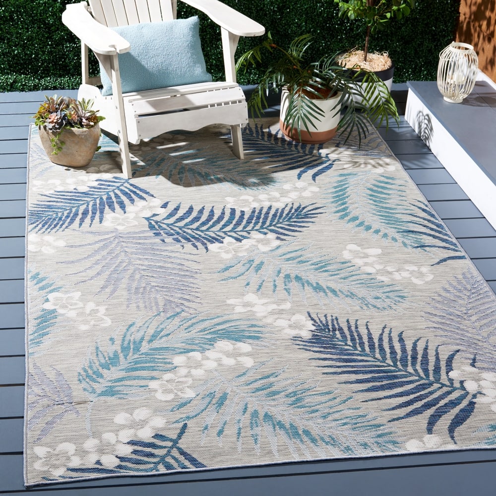 SAFAVIEH Sunrise Tracy Indoor/Outdoor Waterproof Rug