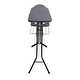 preview thumbnail 14 of 12, Household Essentials Deluxe 4-Leg Matte Black Ironing Board with Mesh Steel Top and Heat-Resistant Cover