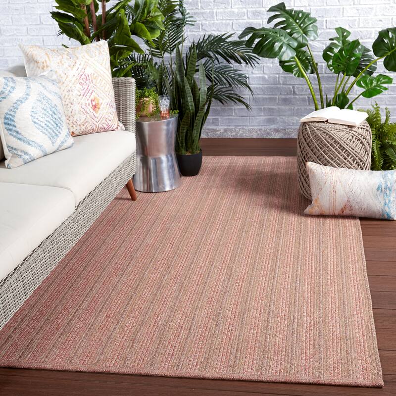 Crew Indoor/ Outdoor Striped Area Rug