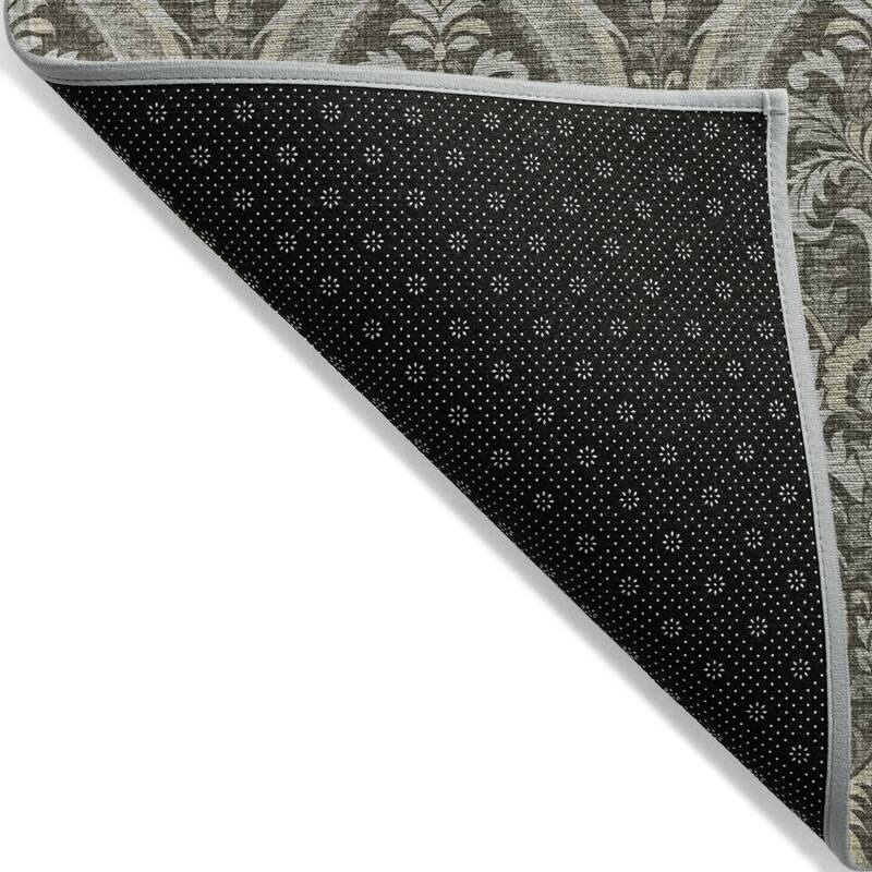 Haso Lush Floral Weather Resistant Classic Meets Modern Outdoor Rug