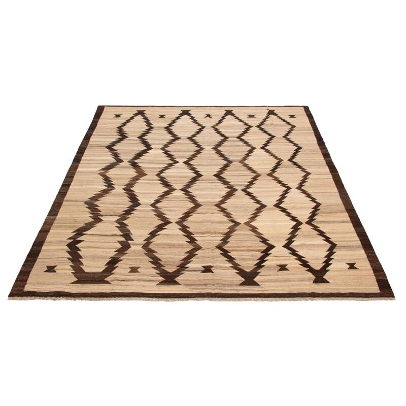Sivas Beige Kilim 8'6" x 9'9" - 8'6 x 9'9
