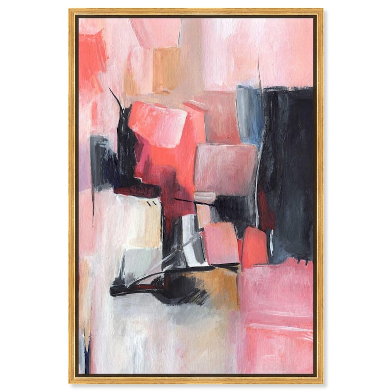 Love Letter II Canvas by Art Remedy - 36" x 54" - Gold