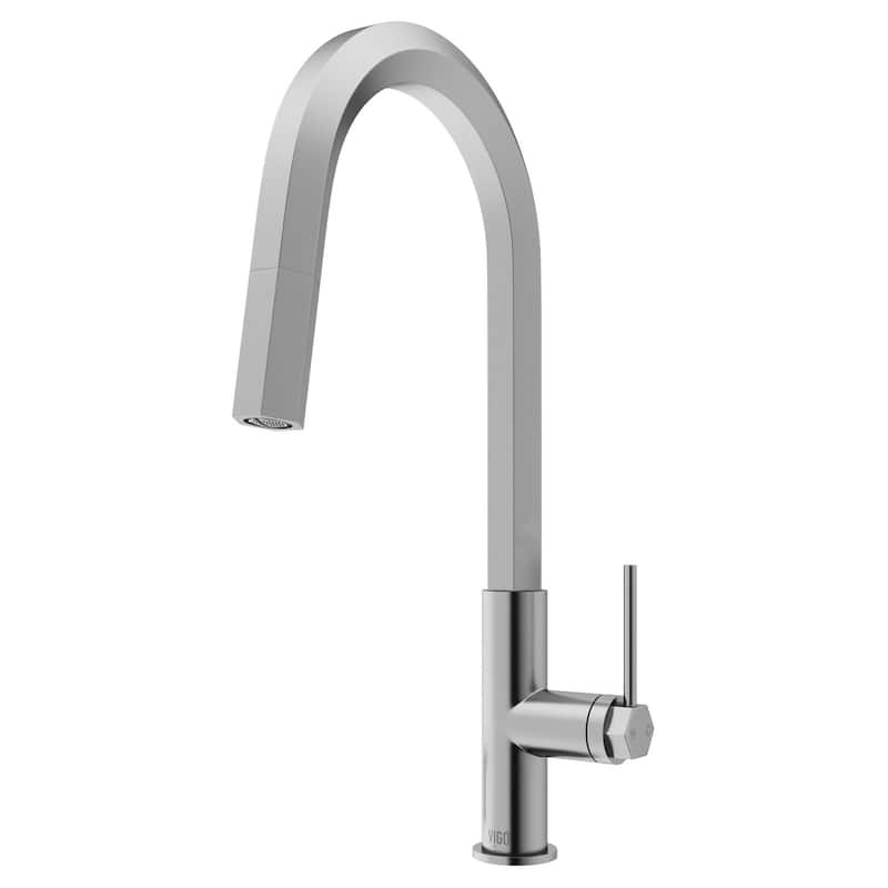 Vigo VG02034 Hart 1.8 GPM 18" H Single Handle Single Hole Pre-Rinse